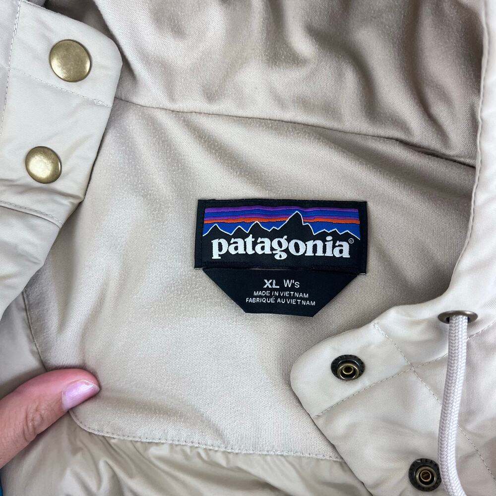 Patagonia Women's Bivy Hooded Vest Wavy Blue XL - Picture 8 of 14